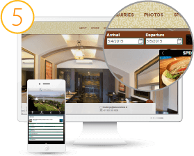 Hotel Website Mobile Friendly DJUBO